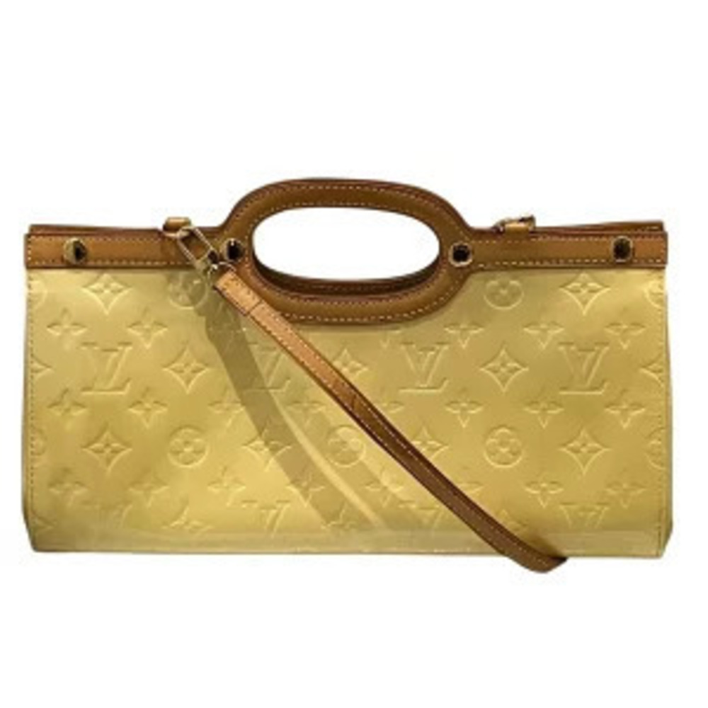 Louis Vuitton Roxbury Drive Shoulder Bag Vernis Enamel Toile